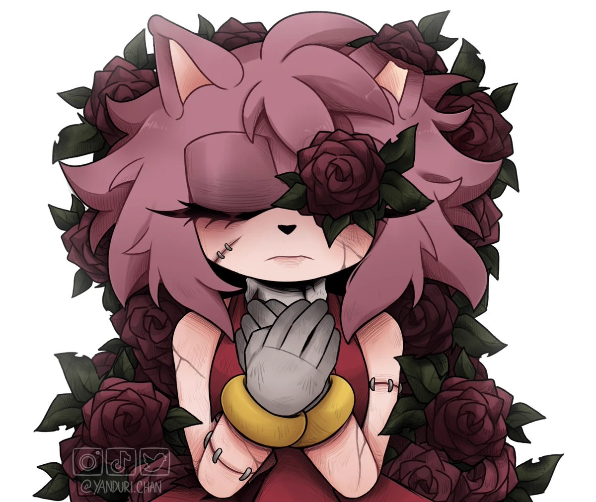 withered rose Sonic au thumbnail