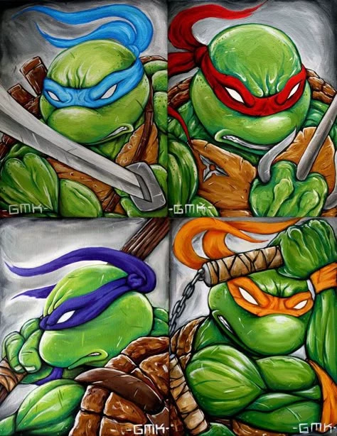 Leonardo, Raphael, Donatello, and Michelangelo thumbnail