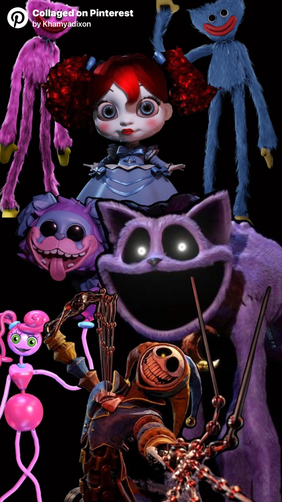 Toy master,Poppy, Huggy Wuggy, Kissy Missy, Mommy long legs, Cat nap, & Pug thumbnail