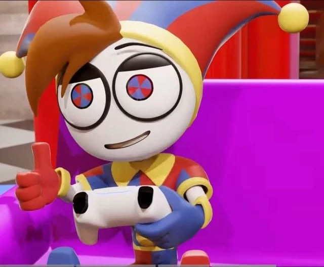 Chico que se parece mucho a pomni thumbnail