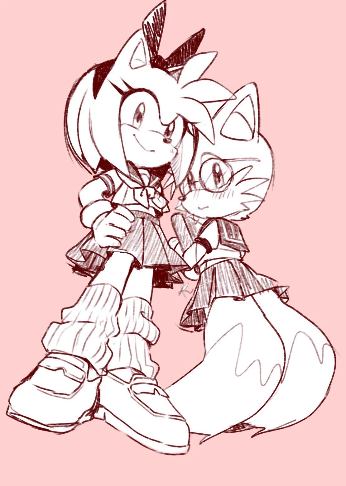 princess tails and Amy thumbnail