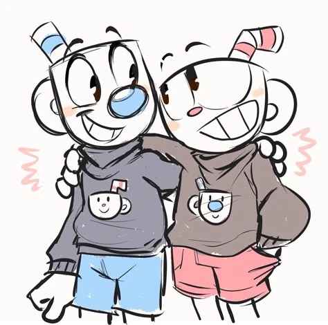 💙Mugman and Cuphead❤️ thumbnail