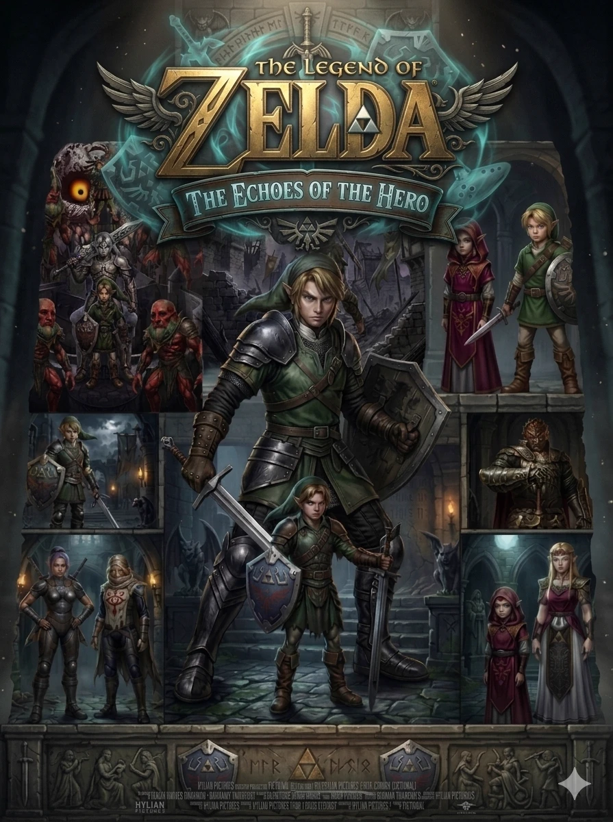 The legend of zelda Echoes of the hero Roleplay Version 2 thumbnail