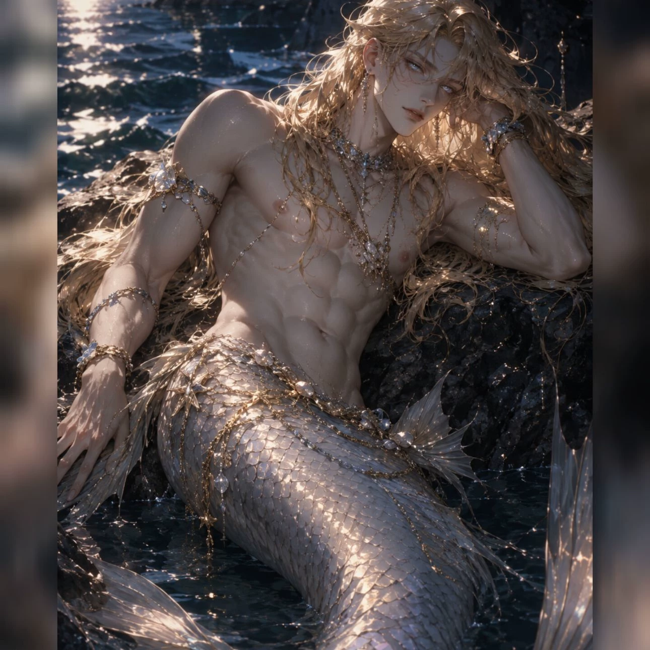 (Mermaid Man Marcel)BL thumbnail