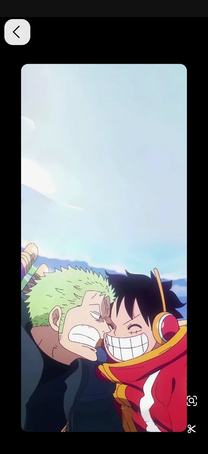 Zoro and luffy thumbnail