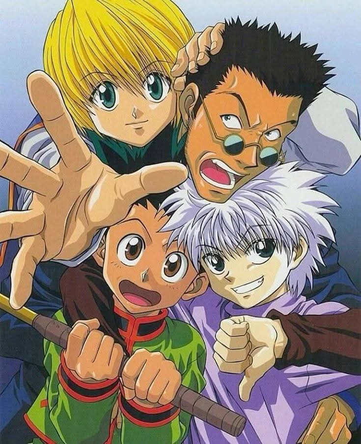 kurapika, leorio, gon, killua thumbnail