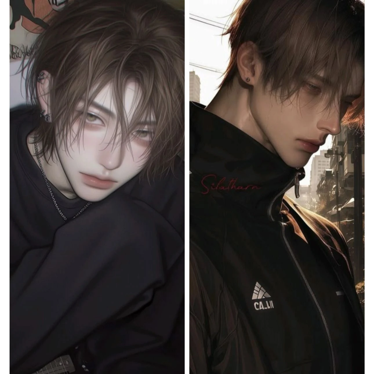 Liam (your daddy on the right side) and you Maxim (femboy on the left side) thumbnail