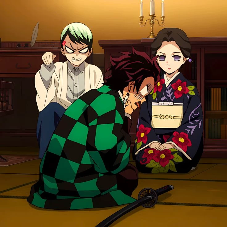 Tamayo, Yushiro, and Tanjiro thumbnail