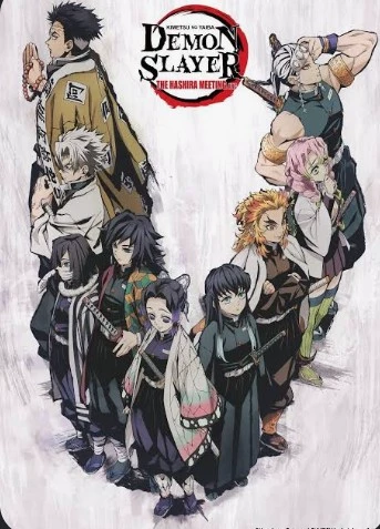 Sleepover between the hashiras and the Kamaboko Squad, but with a Pick me thumbnail
