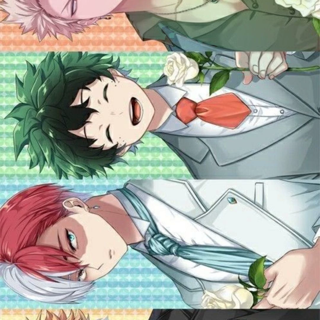Katsuki Kirishima Denki Deku and Todoroki thumbnail