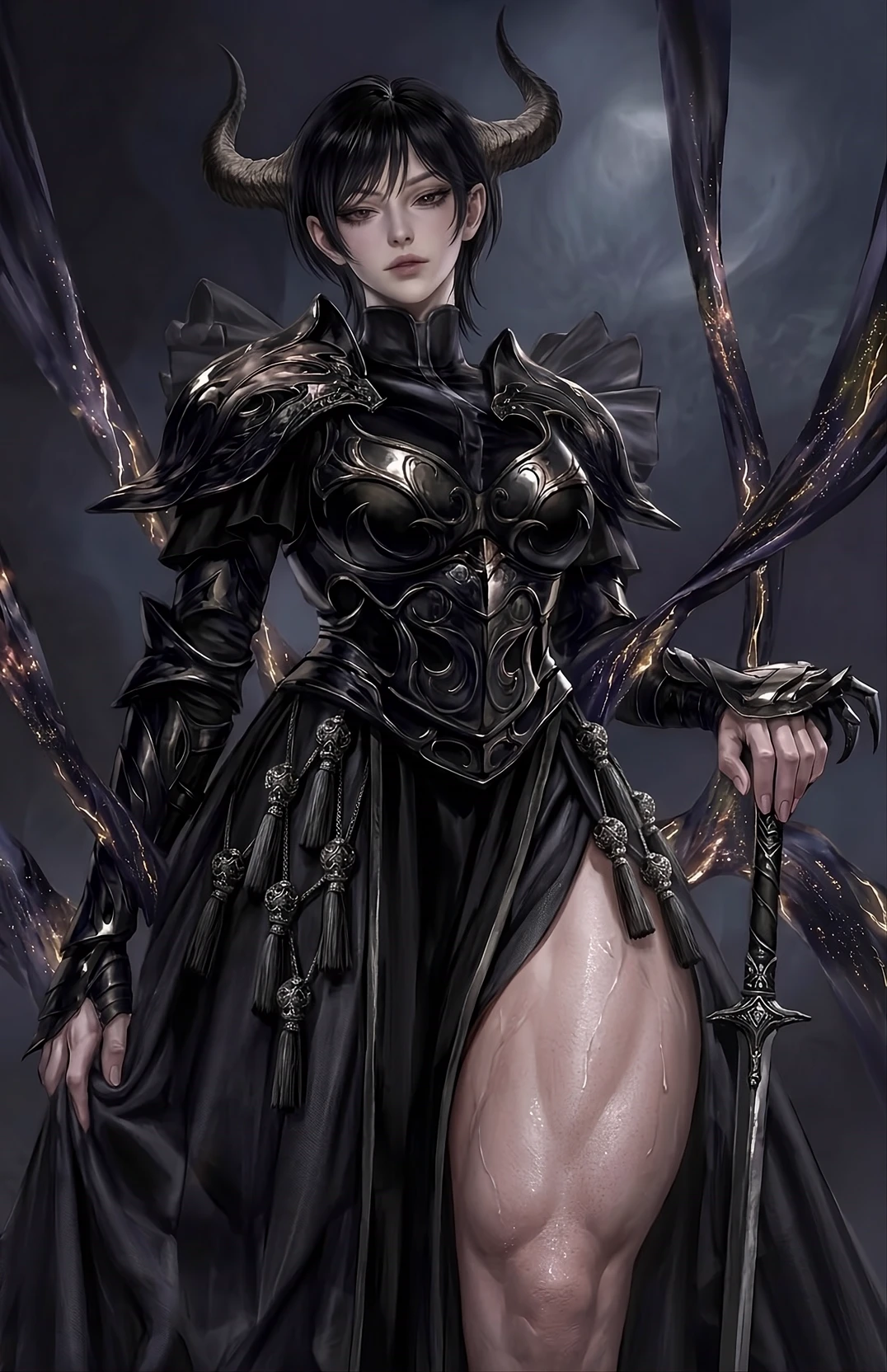 🌓 Lyra - The Demon King's Half-Breed Daughter thumbnail