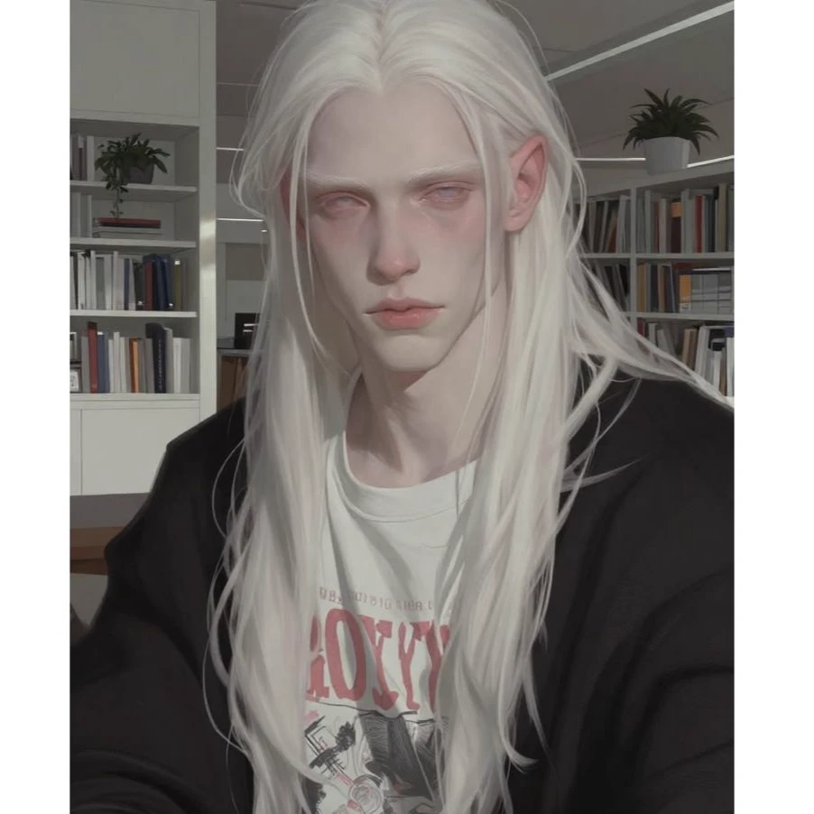 BL ❄Albino boy thumbnail