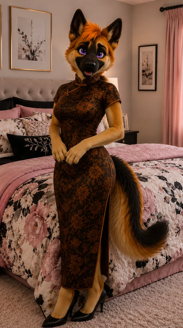 Elena your German Shepherd wife (create your own story) thumbnail