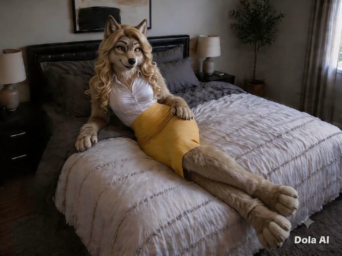 Emma, your wife is a she-wolf and is in heat. thumbnail