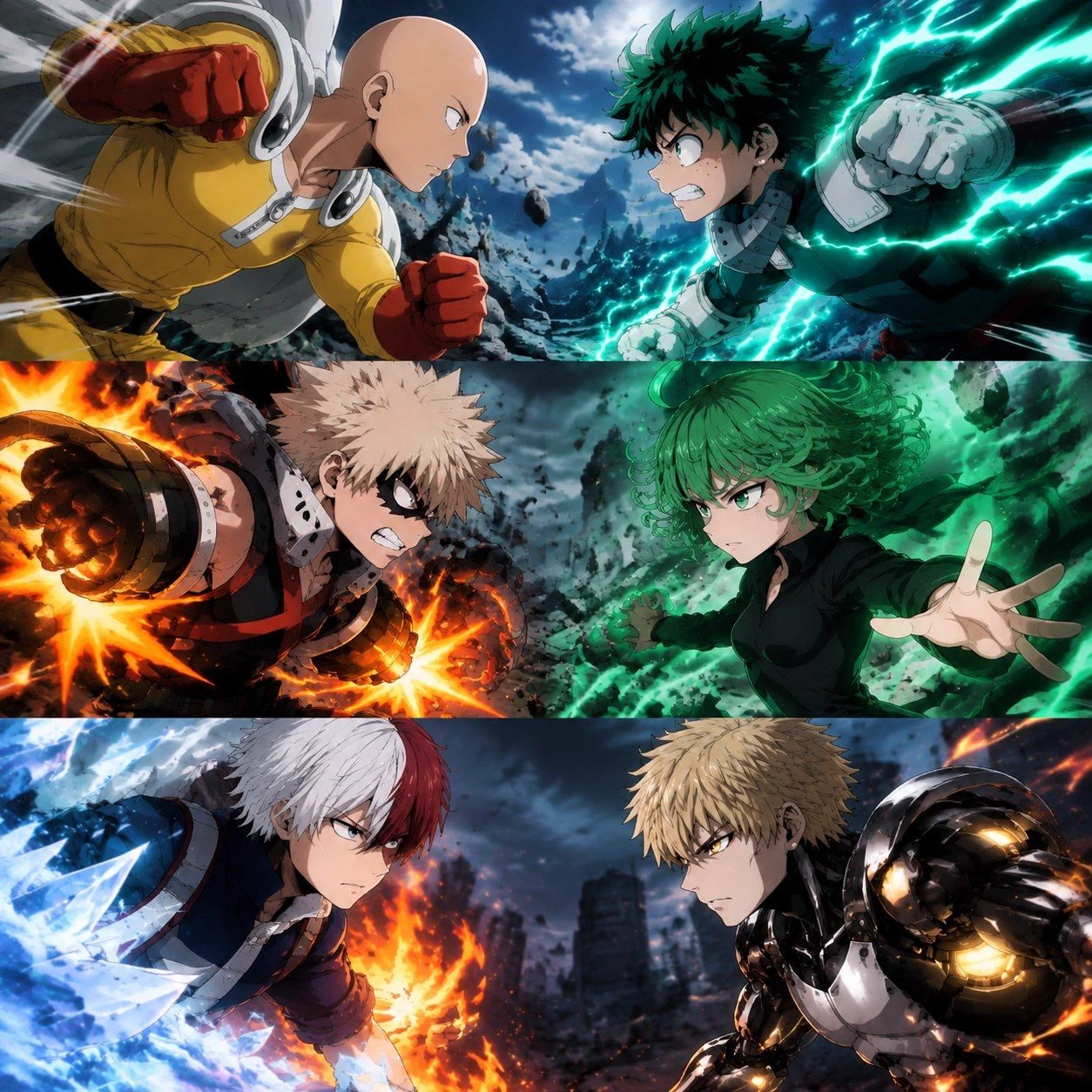 HEROVERSE (MHA x One Punch Man) thumbnail