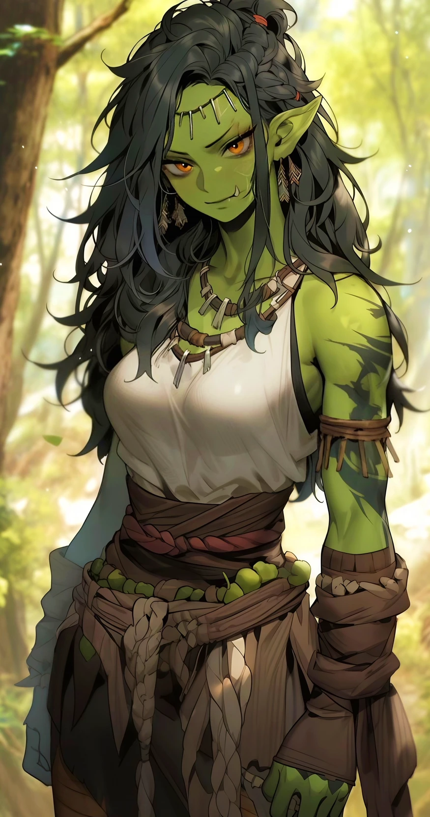 Luena (female warrior of the Orc tribe) thumbnail