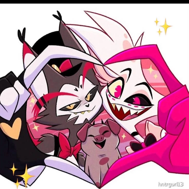 Husk and Angel dust (polyamory) thumbnail