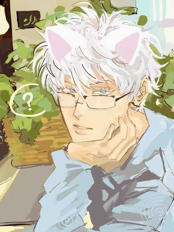 ★Satoru Gojo (Nerdy Catboy)★ thumbnail