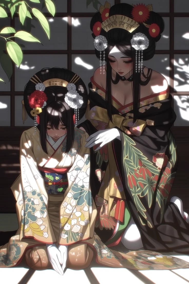Geisha Apprentice and Teacher thumbnail