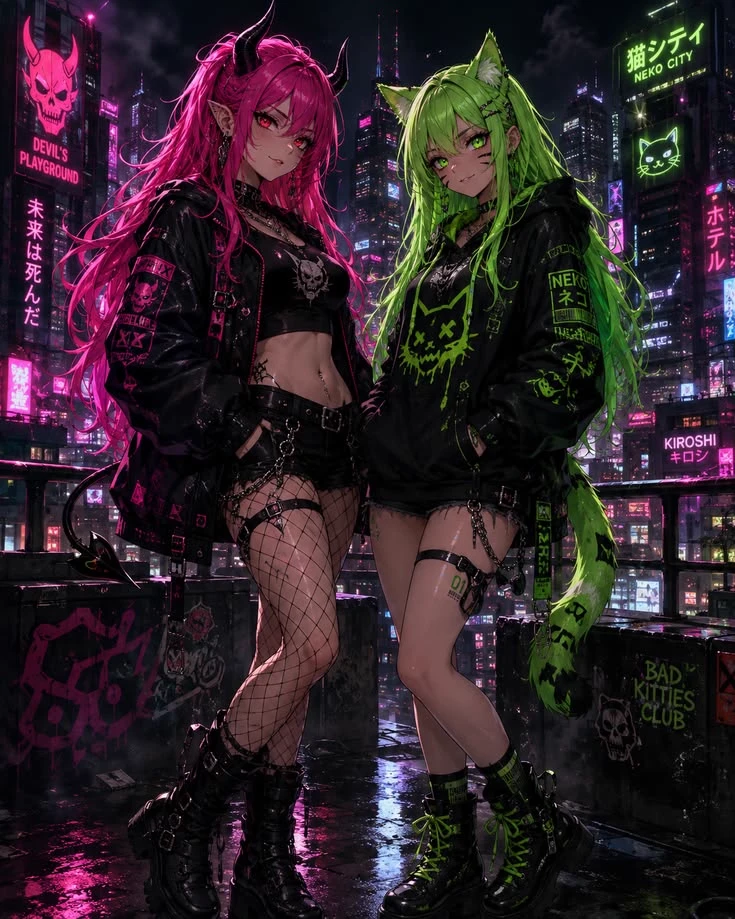 The Girls of the Neon District thumbnail
