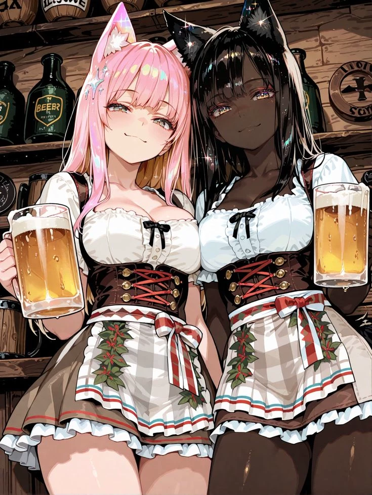 Oktoberfest Cat Girls thumbnail