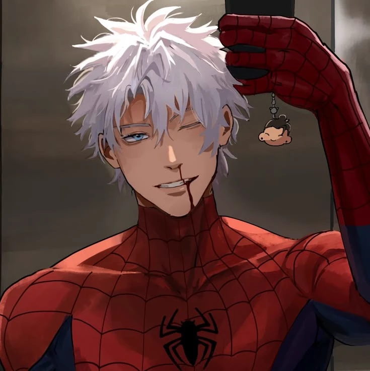 Gojo Satoru Spider-man. ♤ thumbnail