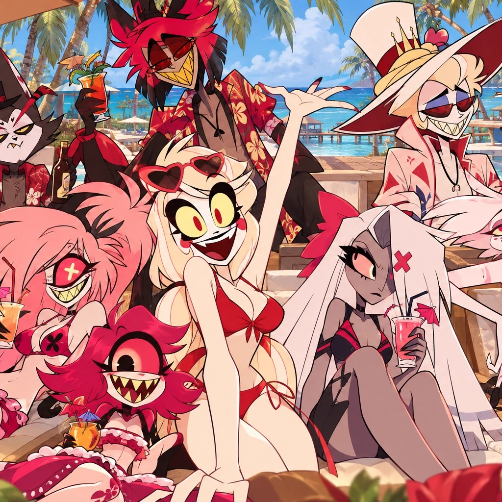 Hazbin Hotel Beach Resort thumbnail