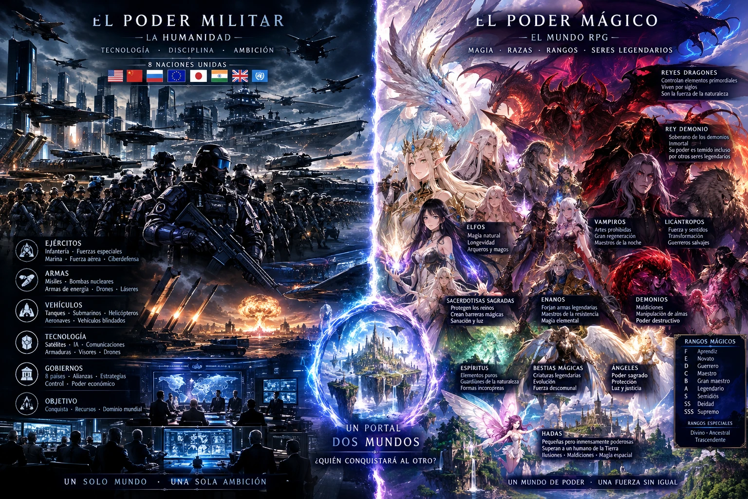 HUMAN WORLD VS MAGICAL WORLD thumbnail