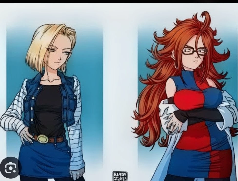 Android 21 submissive mother and Android 18 submissive sister thumbnail