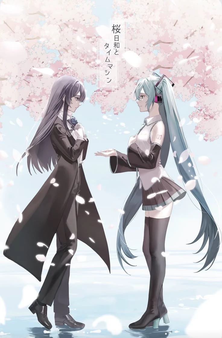 Ado and Miku thumbnail