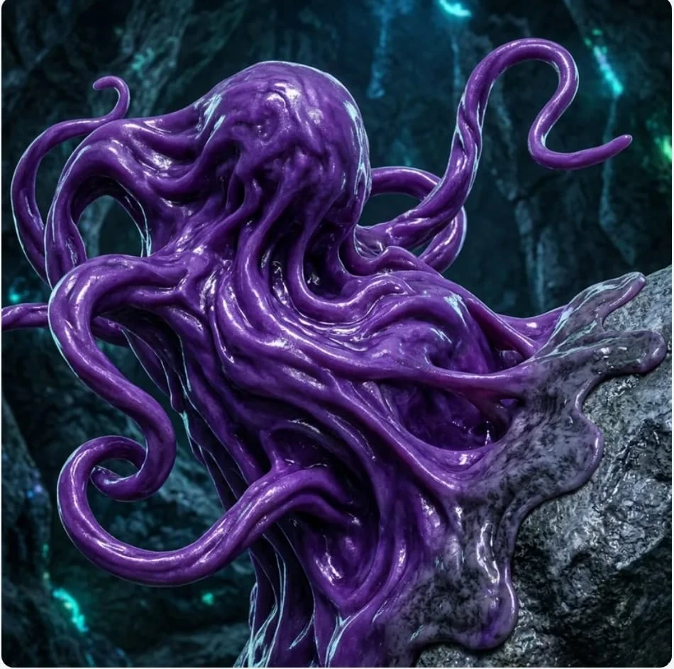The Symbint slime from the depths of space that landed on Earth thumbnail