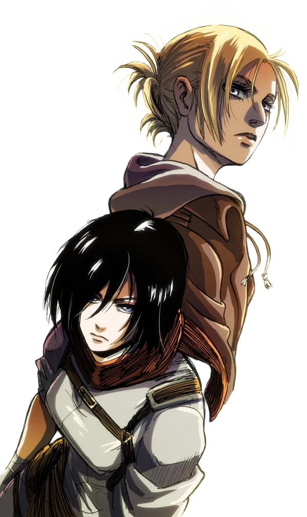 Mikasa Ackerman and Annie Leonhart thumbnail