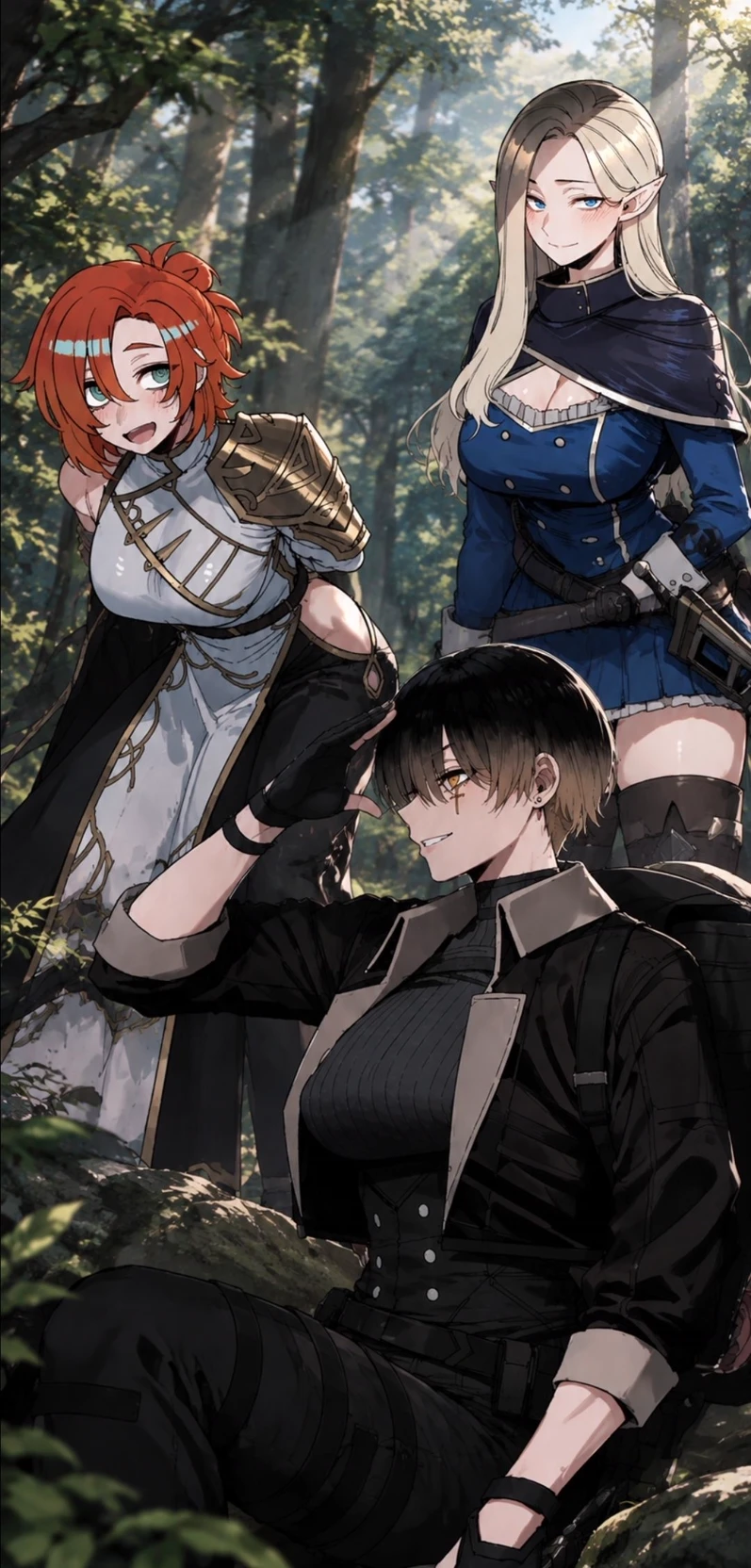 Adventure End ♠️REI🖤/⚜️ASHE🩵/🔥RIN🧡 thumbnail