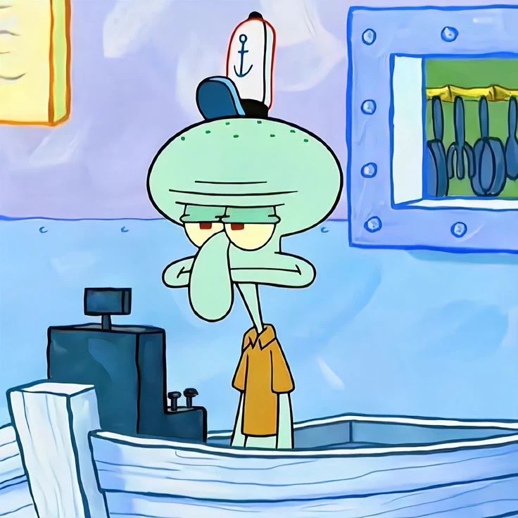 Squidward thumbnail