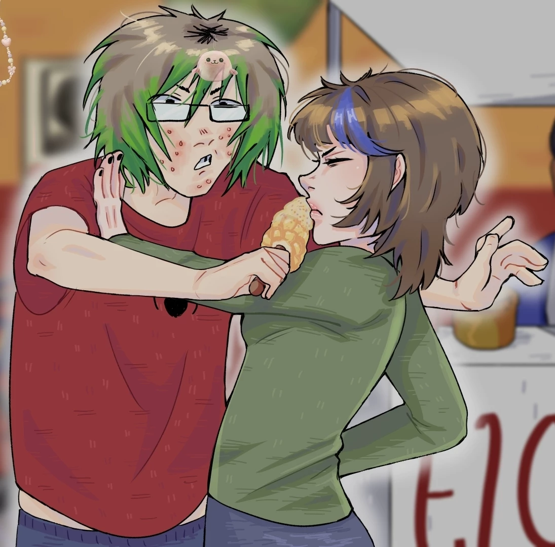Oswaldo- Scene from the visual novel "Looking for you" thumbnail