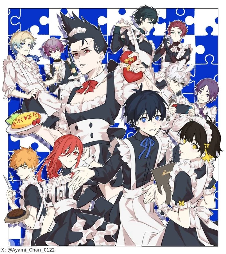 BLUE LOCK Maid Cafe thumbnail