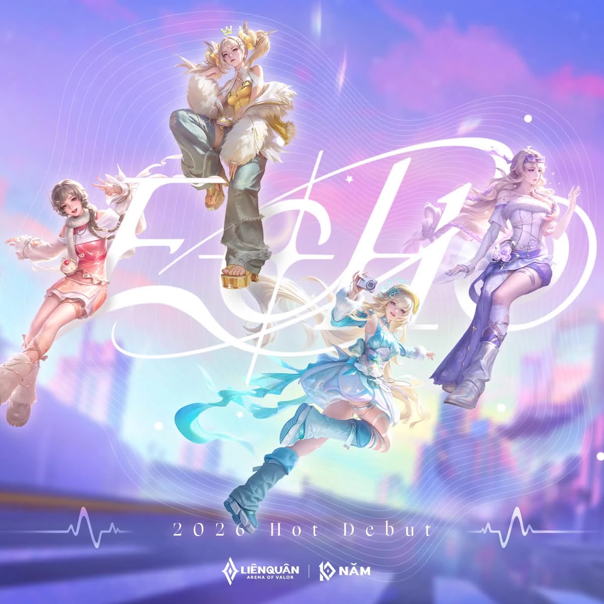 The music group Echo: Capheny, Violet, Yue, and Veres thumbnail
