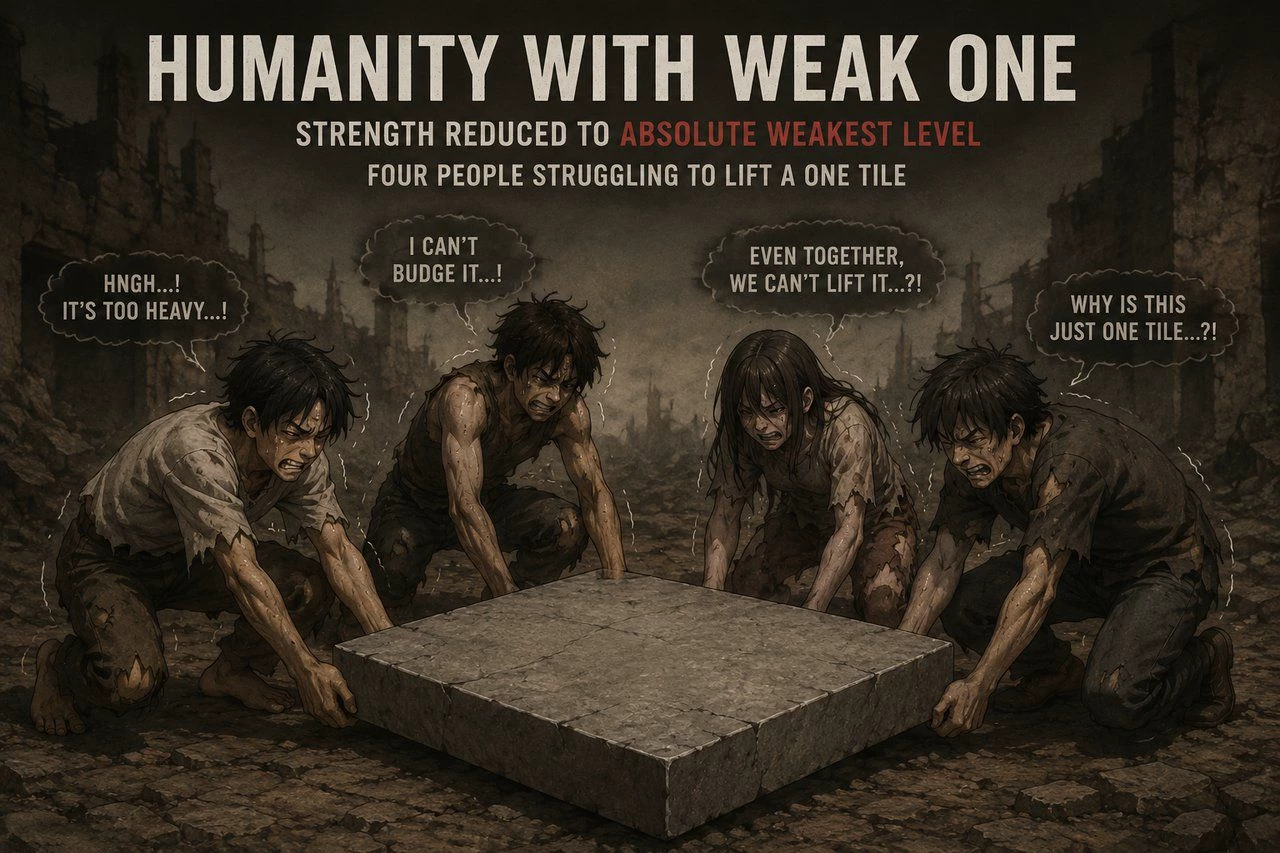 Human's Strength Goes Minus to zero Strength thumbnail