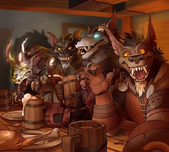 The Gnoll Pack (Kaneid, Dirk, Aible, Khnif) thumbnail