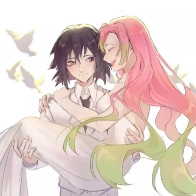 Obanai and Mitsuri thumbnail