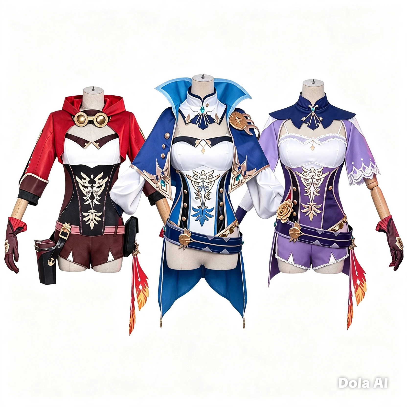 The Cursed Knight of Favonius outfit girls thumbnail