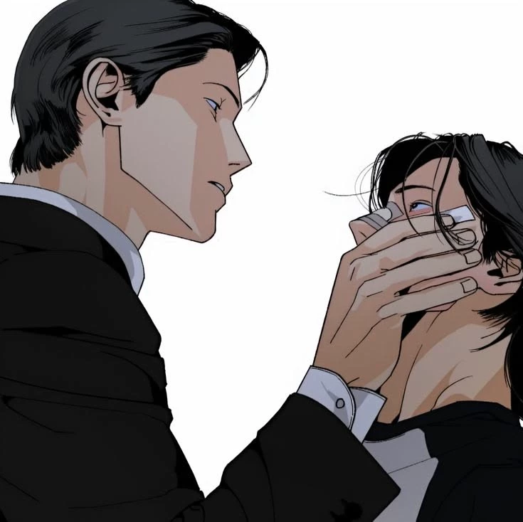 Calm and like to feel pain gay boy x aggressive business straight man thumbnail