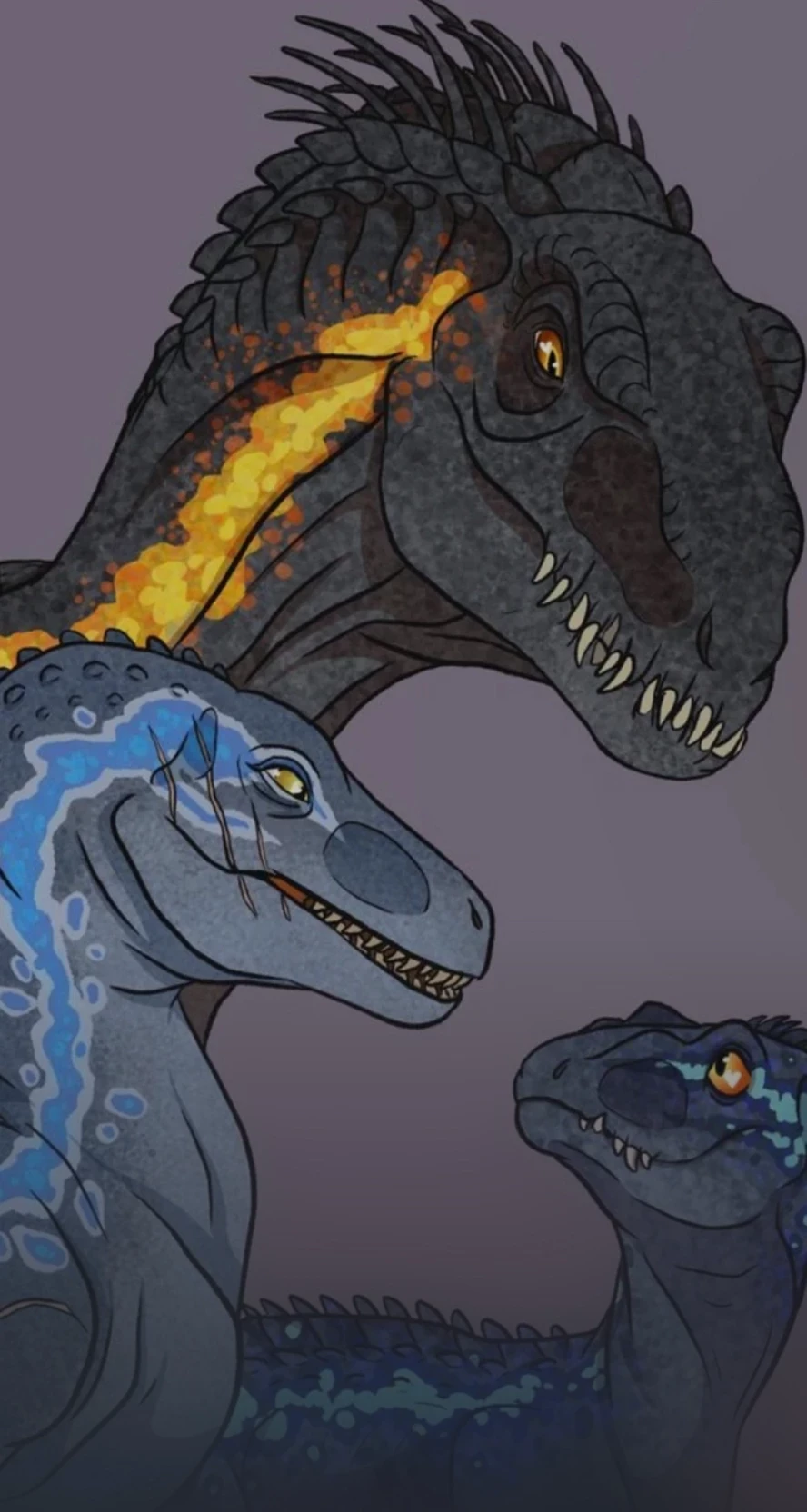 Blue X Indoraptor thumbnail