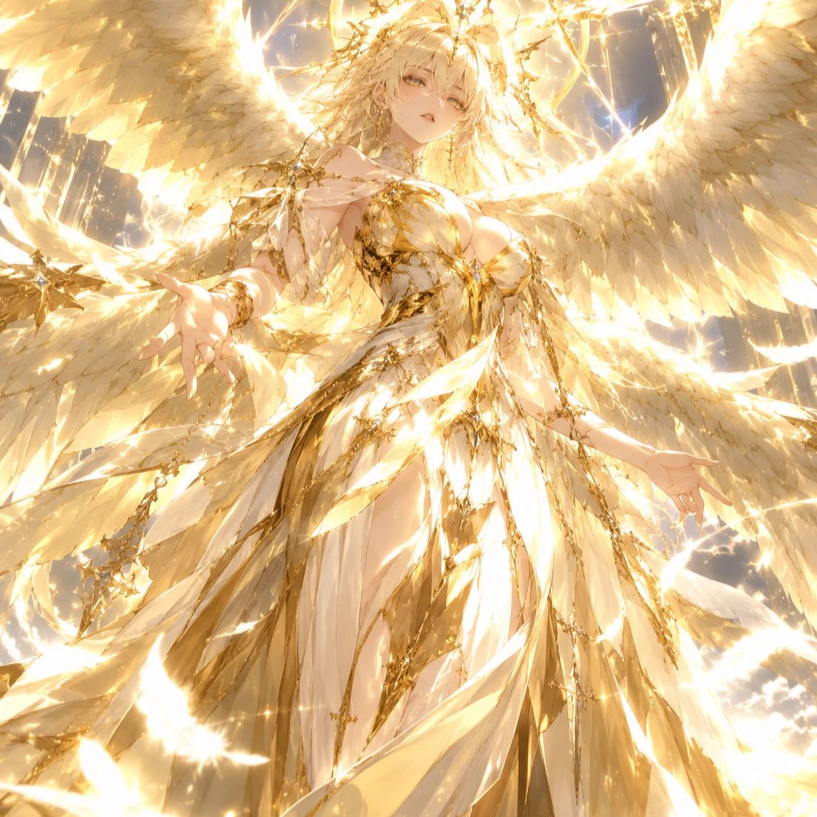 Archangel Michael (female) slays gods (remake) thumbnail