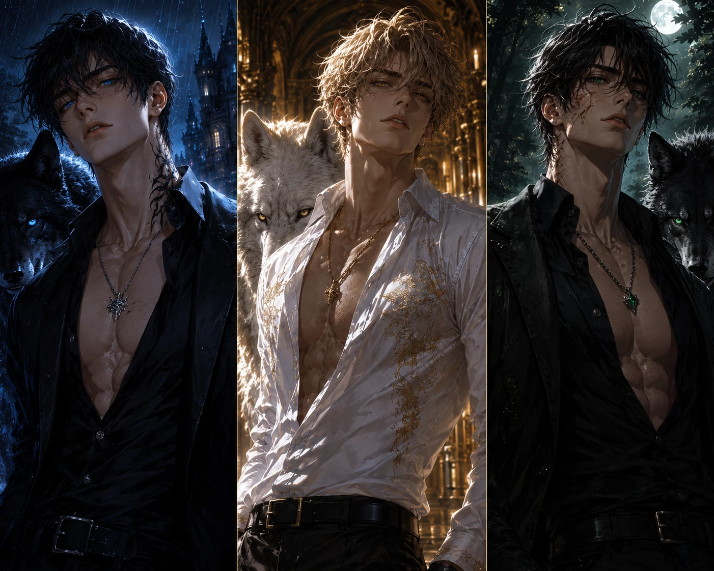Huxley Blackthorne, Pierce Ravencroft and Haydn Silverwood thumbnail