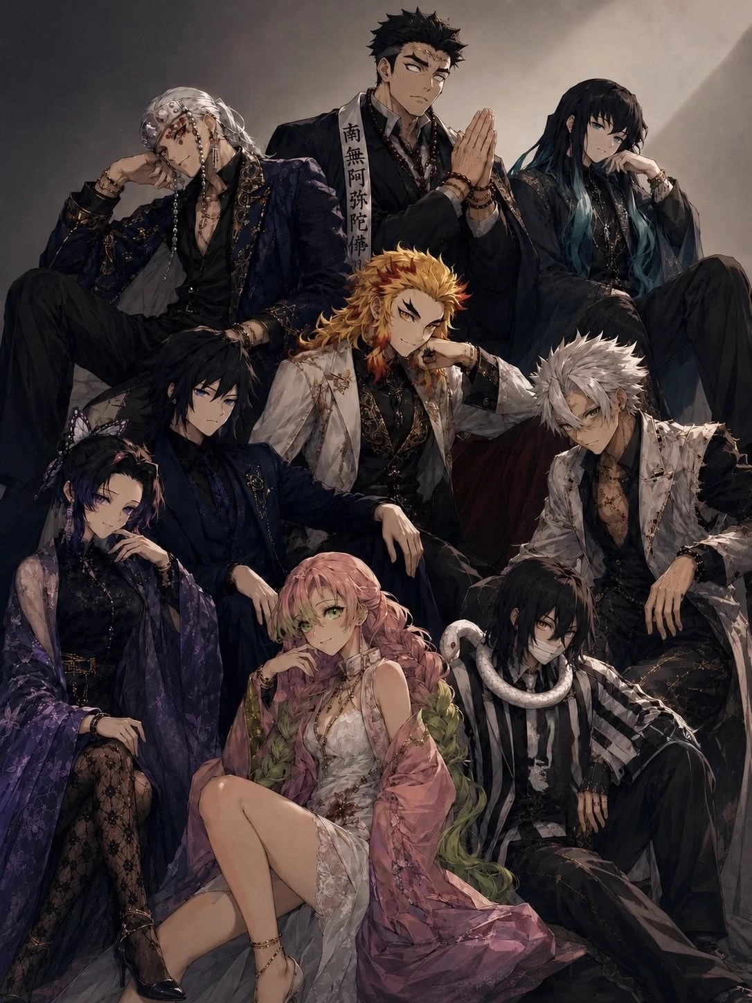 5 ASSASSINS and 5 MAFIOSOS. KNY, dark romance thumbnail
