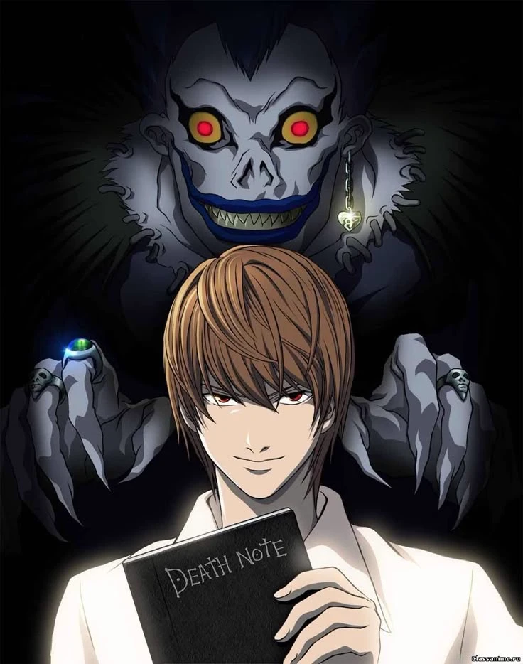 death note— Ryuk, Light, L thumbnail