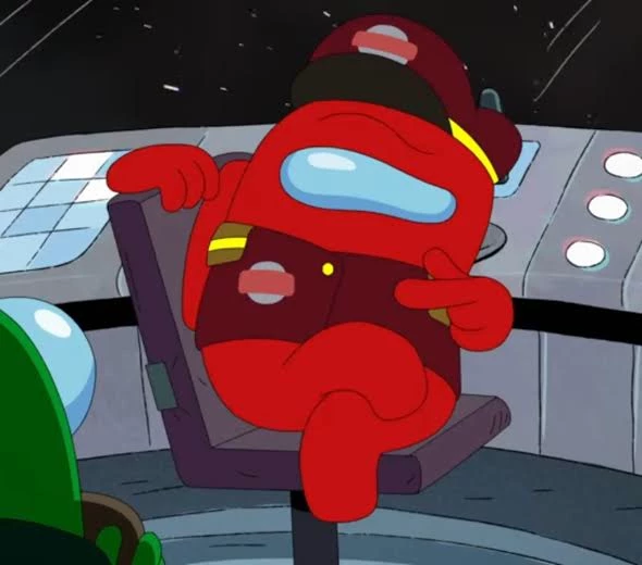 RED- (Among us animated series) thumbnail