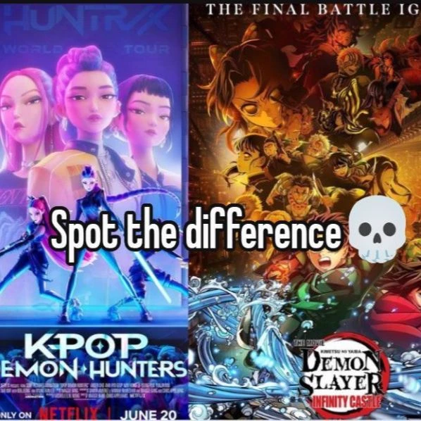 demon slayer vs K-pop demon hunters thumbnail