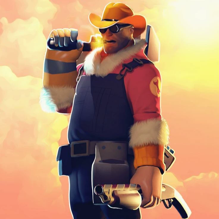 Cowboy Engineer (Tf2/team fortress 2) thumbnail